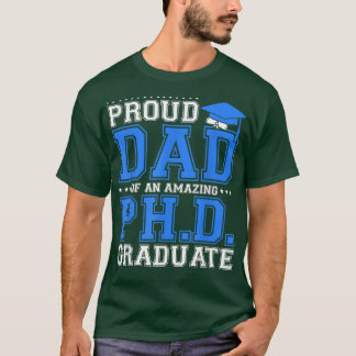 T-shirt Fier papa Fête des pères diplômée PH