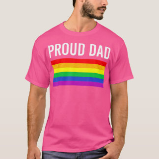 T-shirt Fier papa Gay pride LGBTQ Père parent