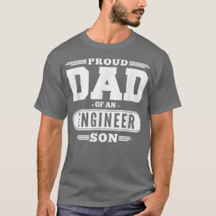 T-shirt Fier Papa Ingénieur Fils Industriel Electric Ohm L