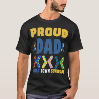 T-shirt Fier papa World Down Syndrome Awareness Day