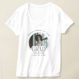 T-shirt Fier parent de notre classe de fin d'études de 202