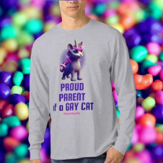 T-shirt Fier parent de toutou : Édition Uni-Chat (Créateur téléchargé)