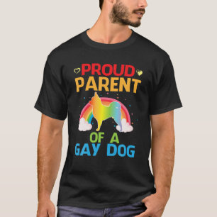 T-shirt Fier Parent D'Un Chien Gay Chihuahua Père Mère