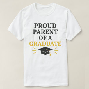T-shirt Fier parent d'un diplômé