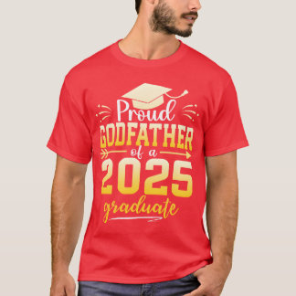T-shirt Fier Parrain d'une famille de diplômé de la promot