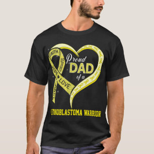T-shirt Fier Père D'Un Guerrier De Retraite
