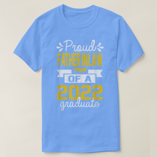 T-shirt Fier Père En Droit de 2022 Master Graduate  (Design devant)