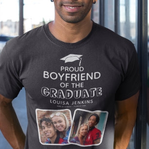 T-shirt Fier petit ami de la Graduate Graduate Graduation