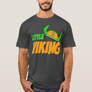 T-shirt Fier petit guerrier viking avec casque