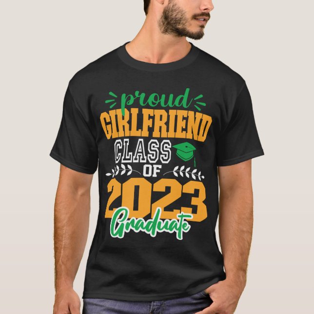 T-shirt Fier PETITE AMIE d'une classe de SCRIPT MODERNE 20 (Devant)