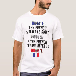 T-shirt Fier Racines Françaises France Drapeau Patrimoine 