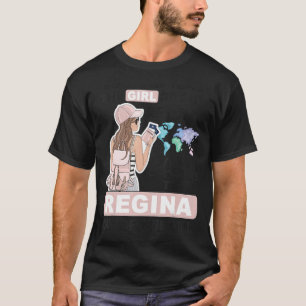 T-shirt Fier Regina fille Cool de Regina Ville