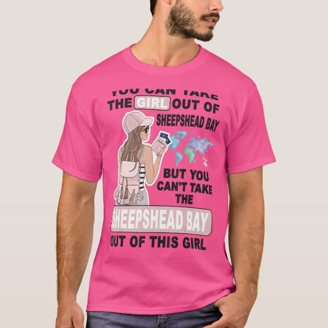 T-shirt Fier Sheepshead Bay Fille Cool de Sheepshe (Devant)