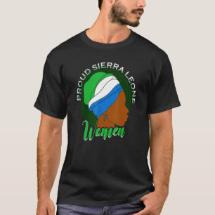 T-shirt Fier Sierra Leone Femmes Sierra Leone