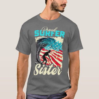 T-shirt Fier Sister Surfer