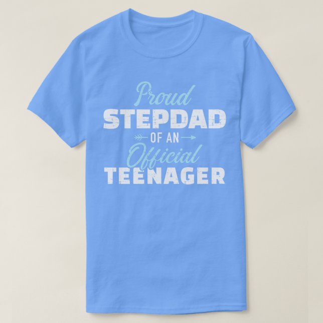 T-shirt Fier stepdad d'un adolescent 13e anniversaire (Design devant)