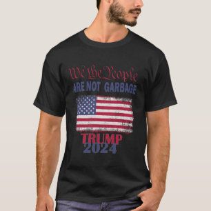 T-shirt Fier supporter de la poubelle Trump Nous le peuple