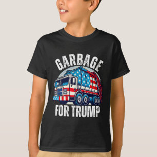 T-shirt Fier supporter de Trump poubelle Poubelle pour Tru