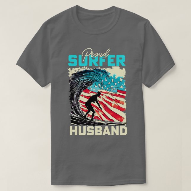 T-shirt Fier Surfer Hus (Design devant)