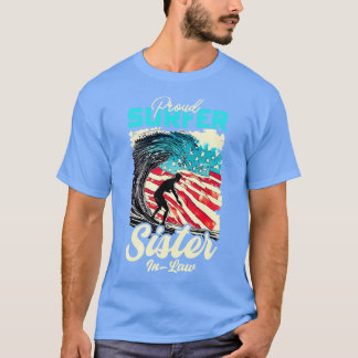 T-shirt Fier surfer Sisterinlaw