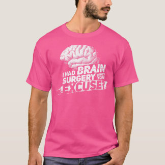 T-shirt Fier Survivant de la chirurgie du cerveau