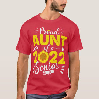 T-shirt Fier Tante D'Un Gradu De L'École Secondaire De Tou