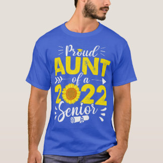 T-shirt Fier Tante D'Un Gradu De L'École Secondaire De Tou