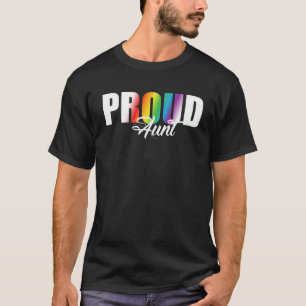 T-shirt Fier Tante Pour Les Alliés De LGBT Niece Ou Nephew