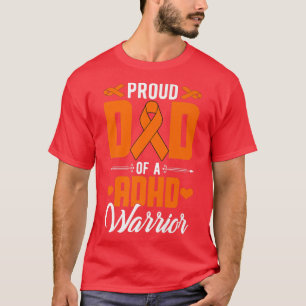 T-shirt Fier TDAH Papa De TDAH Guerrier TDAH Sensibilisati
