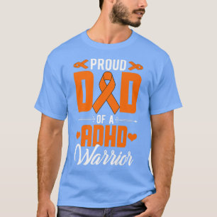 T-shirt Fier TDAH Papa De TDAH Guerrier TDAH Sensibilisati