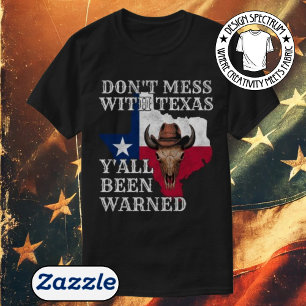 T-shirt Fier Texan de l'État de l'étoile solitaire