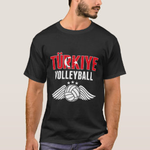 T-shirt Fier Turc Volleyball Fan Jersey Pride Tã ⇢ Rkiye