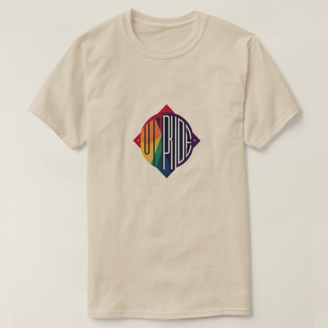 T-shirt Fier uni (Design devant)