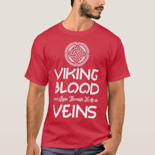 T-shirt Fier Viking Guerrier Avec Casque De Barbe 1