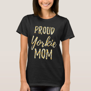 T-shirt Fier Yorkie Maman Funny Yorkshire Terrier Chien Ca