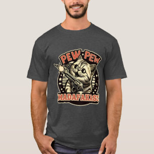 T-shirt Fierce Feline Warrior Tee - Libérez votre chat int