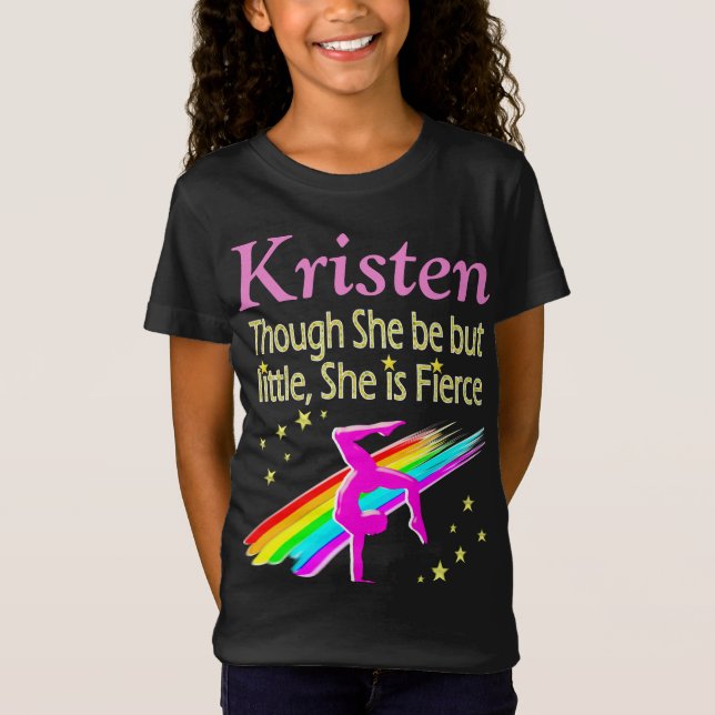 T-Shirt FIERCE GYMNAST PERSONNALISÉE DÉBARDEUR (Devant)