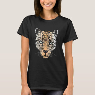 T-shirt Fierce Jaguar Head Panther Art animal animal