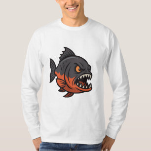 T-shirt Fierce Piranha
