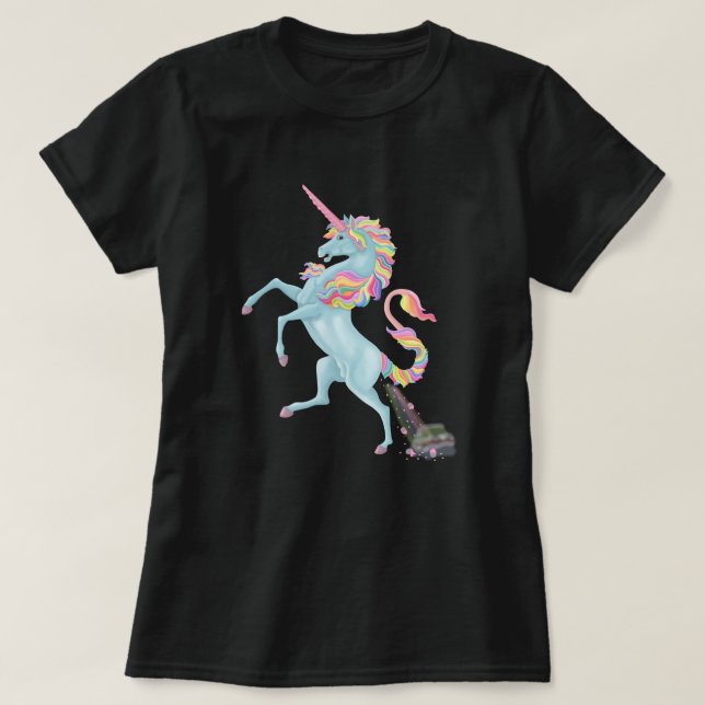 T-shirt Fierce Unicorn (Design devant)