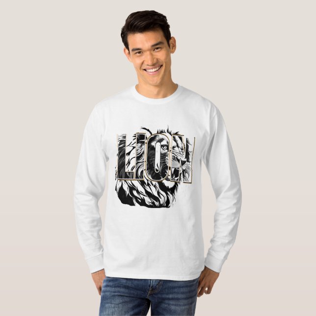 T-shirt FierceLion (Devant entier)