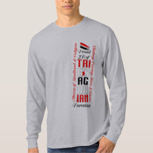 T-shirt Fière 2B du parent trinbagonien