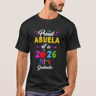 T-shirt Fière ABUELA de la diplômée de la maternelle 2026 