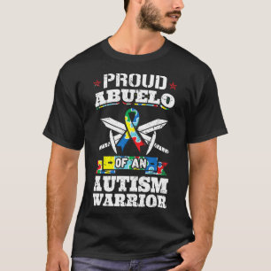 T-shirt Fière Abuelo D'Un Ruban De Sensibilisation De Guer