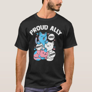 T-shirt Fière Ally Gay Mouvement Lgbtq Transgenre Pride Pa