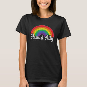 T-shirt Fière Ally Pride Gay Les LGBT Day Mois Parade Ra