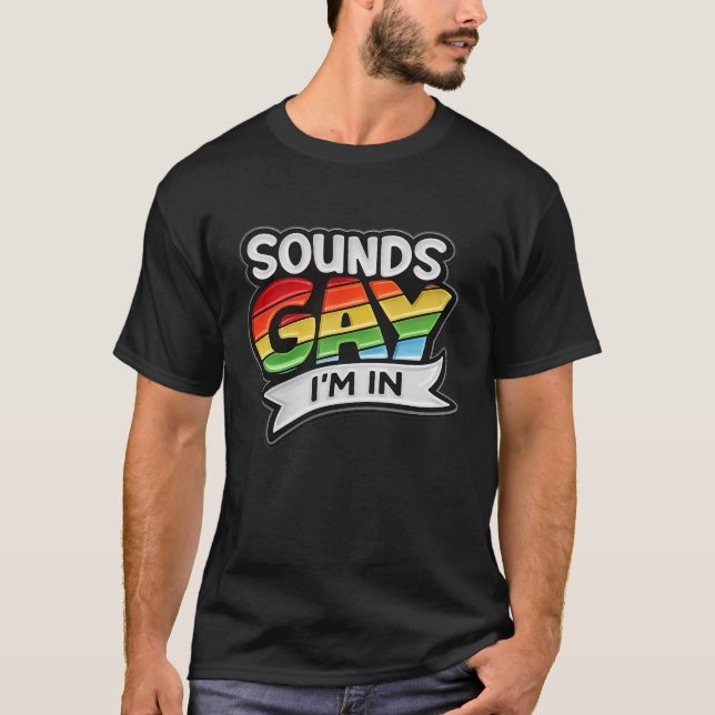 T-shirt Fière Arc-en-ciel Fierté LGBTQ (Devant)