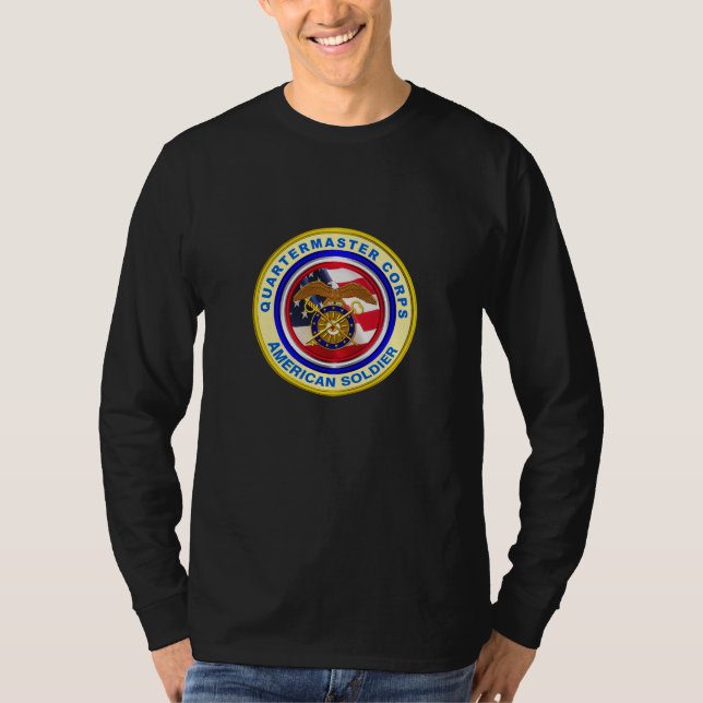 T-shirt Fière Armée Quartier-maître Corps Soldat (Devant)