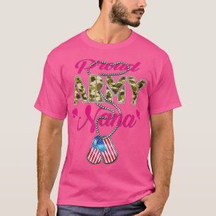 T-shirt Fière Armys Grand-mère Pride militaire (58)