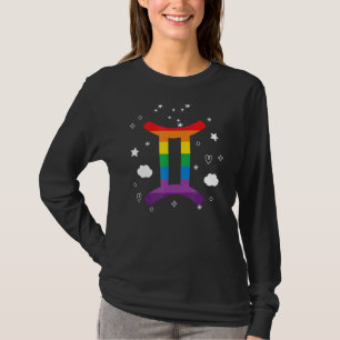 T-shirt Fière Astrologie Gemini Symbole Zodiaque Horoscope